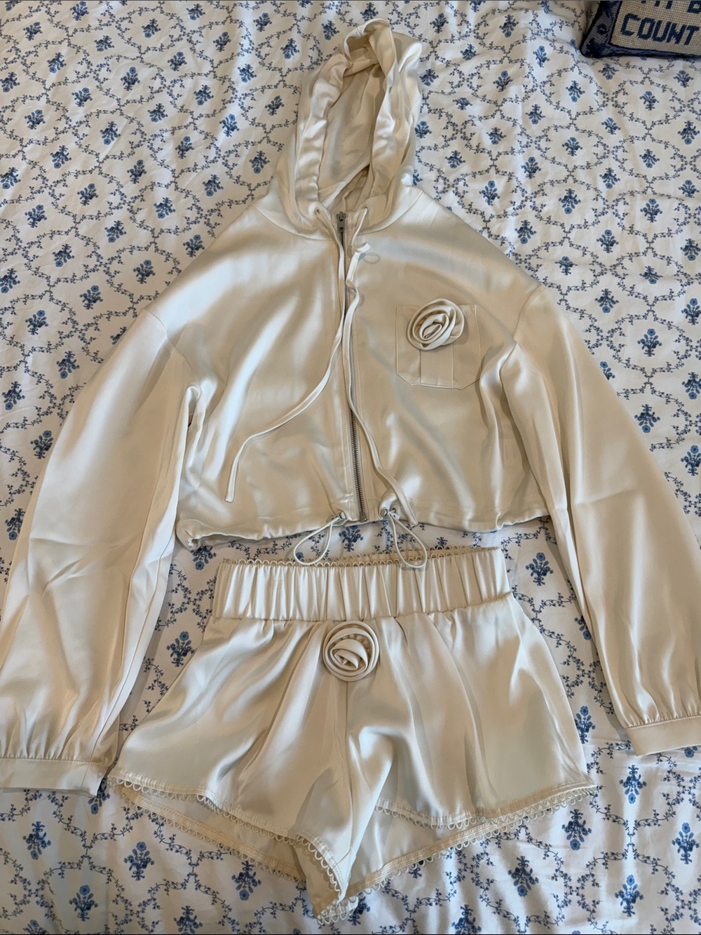 FLL Satin Shorts Set